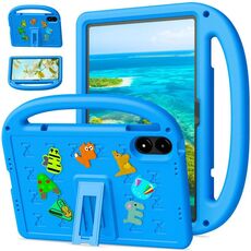 Custodia antiurto in EVA per tablet Xiaomi Redmi Pad Pro 12.1 2024 con motivo a passero (blu)