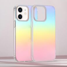 Custodia per telefono con sfumatura placcata colorata e satinata per iPhone 11 (placcatura colorata)