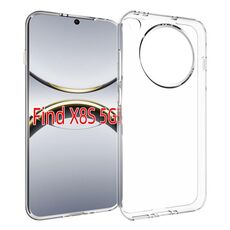 Custodia impermeabile in TPU per OPPO Find X8s (trasparente)