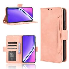 Custodia in pelle con texture di vitello effetto pelle di vitello per Realme P3 Pro 5G (rosa)