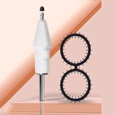 Per Xiaomi Smart Pen 2a generazione, punta di ricambio per penna a punta d'ago smorzata con 2 cerchi, cappuccio per punta della penna bianco