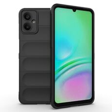 Custodia in TPU + flanella Magic Shield per Samsung Galaxy A06 5G (nera)