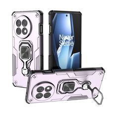 Custodia per telefono ibrida in TPU con supporto in metallo per OnePlus Ace 5/5 Pro (viola)