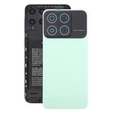 Per ZTE Blade A35 Z2453 Cover posteriore in plastica con copriobiettivo della fotocamera (verde)