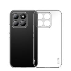 Custodia per telefono in TPU ultrasottile MOFI Ming Series per Honor X8c (trasparente)