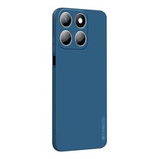 Custodia in silicone liquido TPU PINWUYO Sense Series per Honor X8c / X8b (blu)