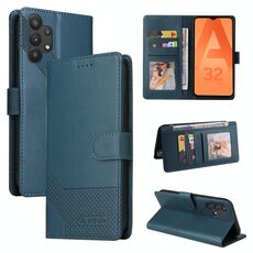 Per Samsung Galaxy A32 5G GQ UTROBE Custodia in pelle magnetica per telefono (blu)