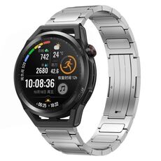 Per Huawei Watch GT Runner 22mm cinturino in lega di titanio a forma di I (argento)