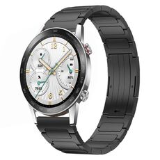 Per Honor Watch GS 3i 22mm cinturino in lega di titanio a forma di I (nero)