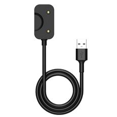 Cavo di ricarica per smartwatch Samsung Galaxy Fit3 xDfind con interfaccia USB-A e protezione da chip, lunghezza: 55 cm (nero)