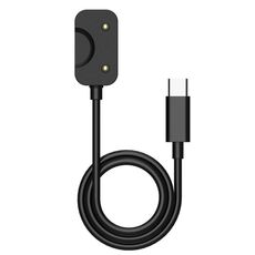 Cavo di ricarica per smartwatch Samsung Galaxy Fit3 xDfind con interfaccia Type-C e protezione da chip, lunghezza: 1 m (nero)