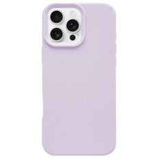Custodia per iPhone 16 Pro in silicone liquido imitazione Dopamine Simple (viola fagiolo)