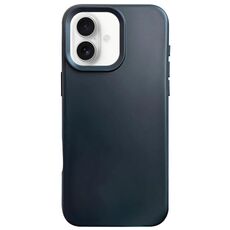 Custodia per telefono in silicone liquido imitazione Dopamine per iPhone 16 Plus (nero)