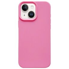 Custodia per iPhone 13 in silicone liquido imitazione Dopamine Simple (rosa)