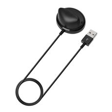 Per Samsung Gear Fit2 / Fit2 Pro xDfind Interfaccia USB Smart Watch Base di ricarica wireless TPE (nero)