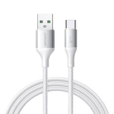 Cavo dati di ricarica rapida JOYROOM S-A28 Flash Series 60W 480Mbps, cavo da USB a Type-C, lunghezza: 1 m (bianco)