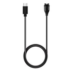 Caricabatterie per orologio Garmin Fenix ​​7S Pro xDfind con porta USB-C / Type-C e trasmissione dati, lunghezza: 1 m (nero)