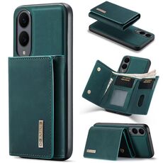 Portafoglio multi-carta DG.MING M1 Series per Samsung Galaxy S25 Edge 5G + custodia magnetica (verde)