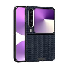 Per Huawei Pura X ABEEL Ruyi modello 6D Custodia in pelle MagSafe con microrilievo (blu)