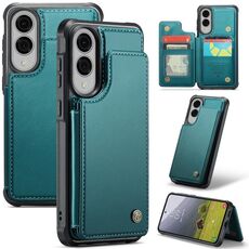 Custodia antifurto RFID per Samsung Galaxy S25 Edge 5G CaseMe C22 con slot per schede (verde)