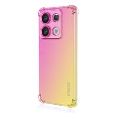 Custodia in TPU con airbag sfumato Hat-Prince di ENKAY per Redmi Note 14S 4G (oro rosa)