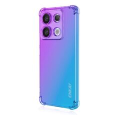 Custodia in TPU con airbag sfumato Hat-Prince di ENKAY per Redmi Note 14S 4G (viola e blu)