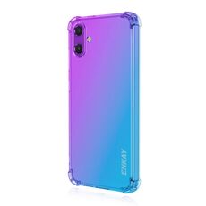Custodia per telefono cellulare in TPU con airbag sfumato Hat-Prince di ENKAY per Samsung Galaxy M06 / F06 (viola e blu)