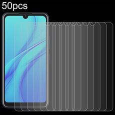 Per Itel A58 Lite 50 pezzi Pellicola in vetro temperato 0,26 mm 9H 2,5D
