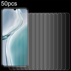 Per Oukitel P1 50 pezzi Pellicola in vetro temperato 0,26 mm 9H 2,5D