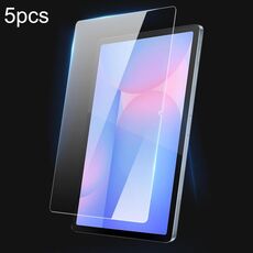 Per Samsung Galaxy Tab S10 FE+ 5 pezzi DUX DUCIS Pellicola in vetro temperato a schermo intero 0,33 mm 9H HD