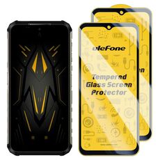 Per Ulefone Armor 22, 2 pezzi/confezione, pellicola protettiva in vetro temperato anti-impronte Ulefone 9H HD