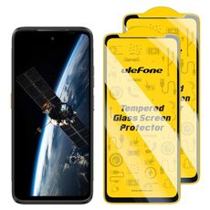 Per Ulefone Armor 23 Ultra, 2 pezzi/confezione, pellicola protettiva in vetro temperato anti-impronte Ulefone 9H HD