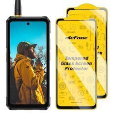 Per Ulefone Armor 26 Ultra Walkie-Talkie, 2 pezzi/confezione Ulefone 9H HD Pellicola protettiva in vetro temperato anti-impronte digitali