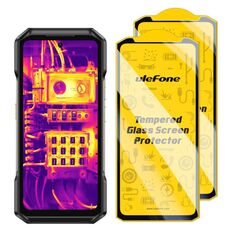 Per Ulefone Armor 27T Pro, 2 pezzi/confezione, pellicola protettiva in vetro temperato anti-impronte Ulefone 9H HD