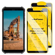 Per Ulefone Armor X12, 2 pezzi/confezione, pellicola protettiva in vetro temperato anti-impronte Ulefone 9H HD
