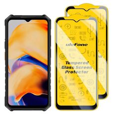 Per Ulefone Armor X13 2 pezzi/confezione Ulefone 9H HD Pellicola protettiva in vetro temperato anti-impronte digitali