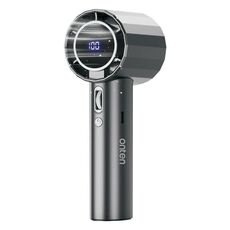 Ventilatore portatile Onten F10 a turbina ad alta velocità a 100 velocità (grigio)
