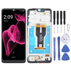 Per T-Mobile REVVL 6X 5G Schermo LCD digitalizzatore completo con cornice (nero)