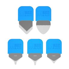 MaAnt M074 Set di 5 strumenti per la rimozione e la riparazione di telefoni cellulari con lama curva