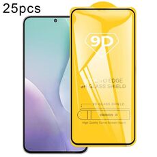 Per Samsung Galaxy M56 5G 25 pezzi Pellicola in vetro temperato 9D Full Glue per schermo