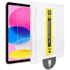 Pellicola in vetro temperato HD antipolvere e facile da installare per iPad 2025/2022