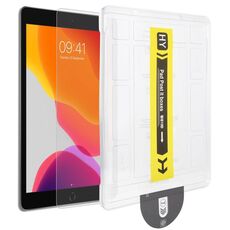 Pellicola in vetro temperato HD antipolvere e facile da installare per iPad 10.2 2021/2020