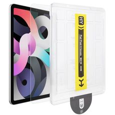 Pellicola in vetro temperato HD antipolvere e facile da installare per iPad Air 10.9 / iPad Pro 11