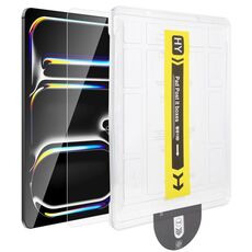 Per iPad Air 13 2024 / iPad Pro 13 2024 Pellicola in vetro temperato HD antipolvere e facile da installare