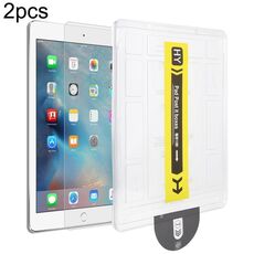 Per iPad 9.7 2018/2017 2 pezzi Pellicola in vetro temperato HD antipolvere e facile da installare
