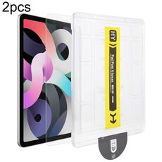 Per iPad Air 10.9 / iPad Pro 11 2 pezzi Pellicola in vetro temperato HD antipolvere facile da installare