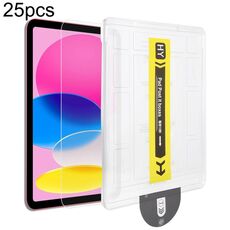 Per iPad 2025/2022 25 pezzi Pellicola in vetro temperato HD antipolvere e facile da installare