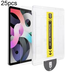 Per iPad Air 10.9 / iPad Pro 11 25 pezzi di pellicola in vetro temperato HD antipolvere e facile da installare
