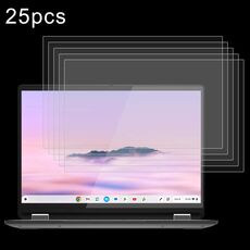 Per Lenovo Chromebook Plus 14, 25 pellicole in vetro temperato antideflagranti 9H 0,3 mm