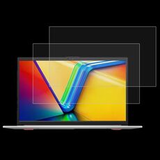 Per ASUS Vivobook Go 15 E1504FA 15.6 2 pezzi Pellicola in vetro temperato antideflagrante 9H 0.3mm